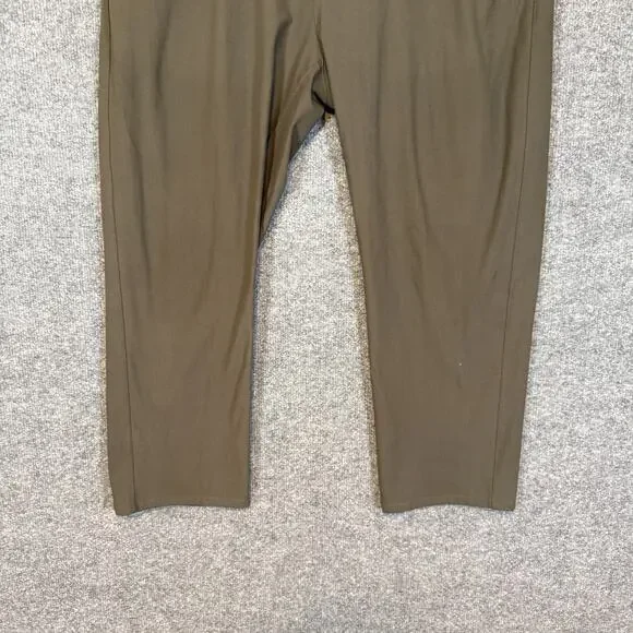 Vuori Pants Mens 36x27 Green Chinos Performance Stretch Aim The Rise The Shine - Picture 4 of 13